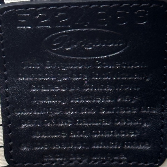 Brighton Black and White Swirl Shoulder Bag with DustBag, Brand New! - Picture 3 of 12